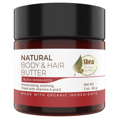 Black Sandalwood Natural Body & Hair Butter