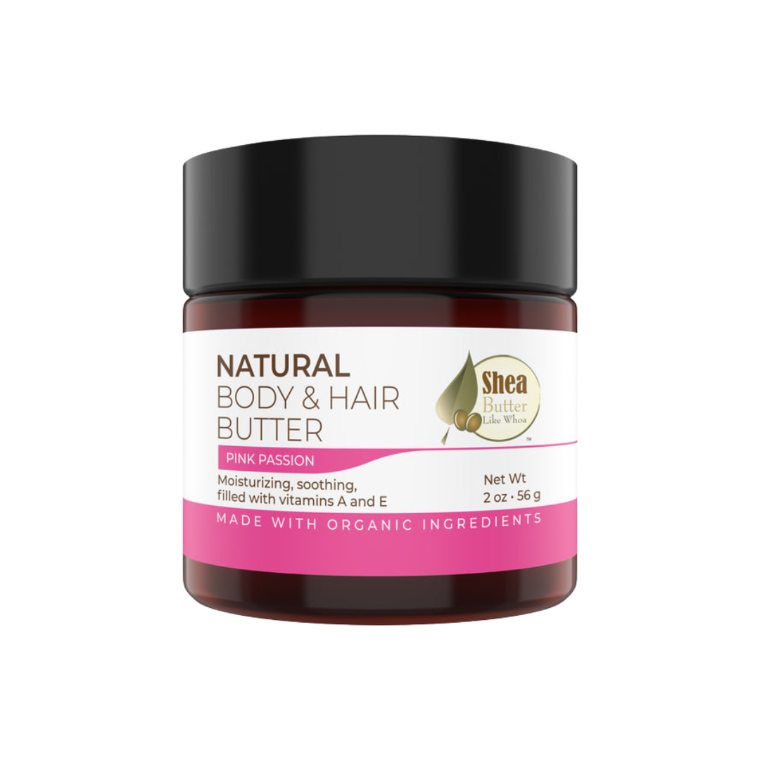 Pink Passion Natural Body Hair Butter