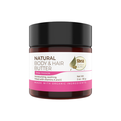 Pink Passion Natural Body Hair Butter