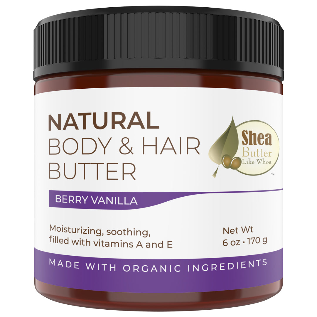 Berry Vanilla Natural Body & Hair Butter