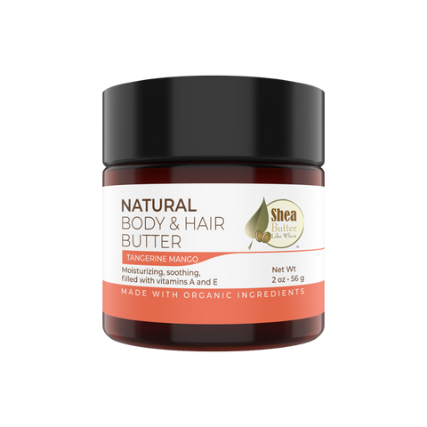 Tangerine Mango Natural Body Hair Butter