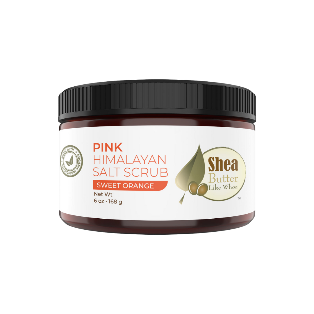 Organic Pink Himalayan Salt Scrub - Sweet Orange