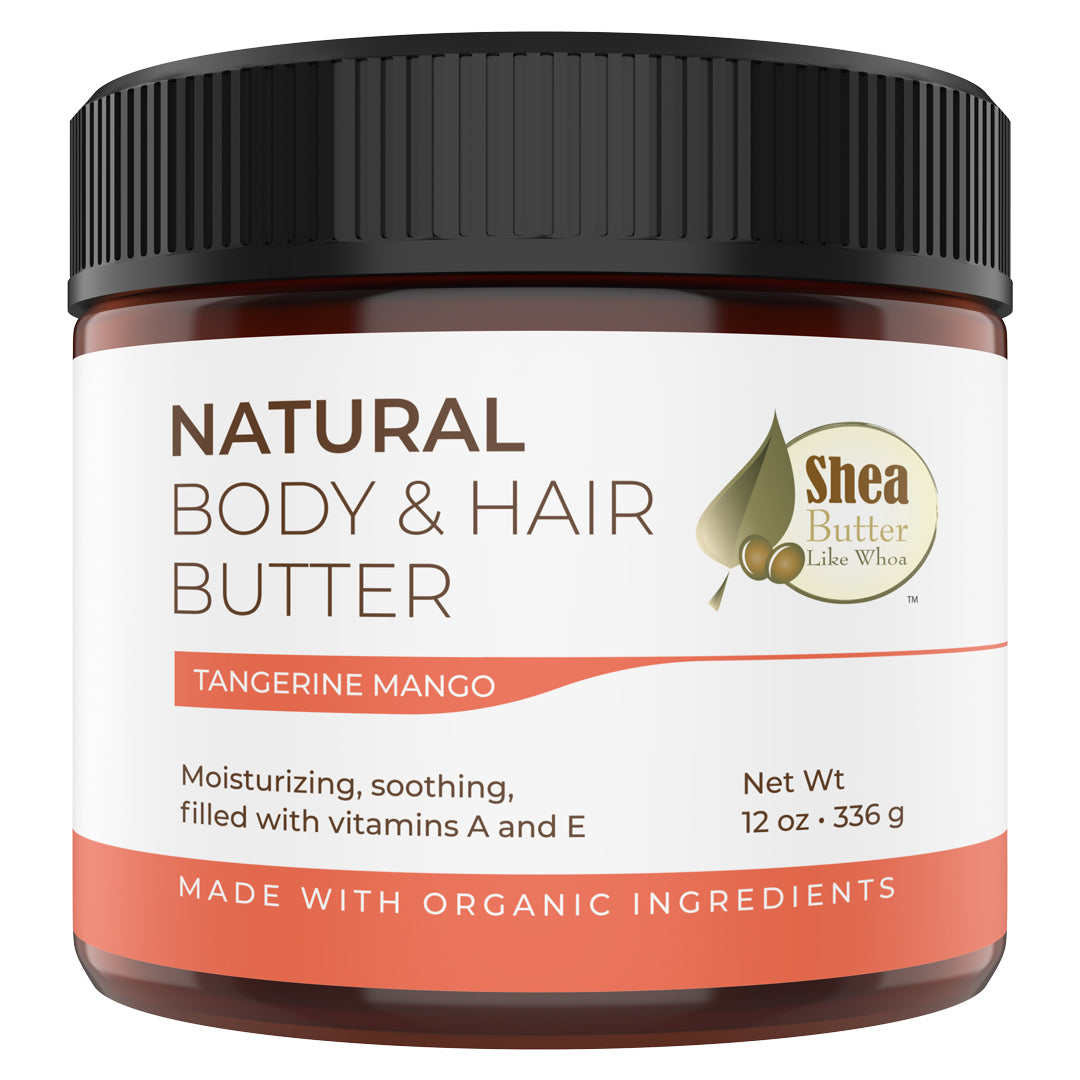 Tangerine Mango Natural Body Hair Butter