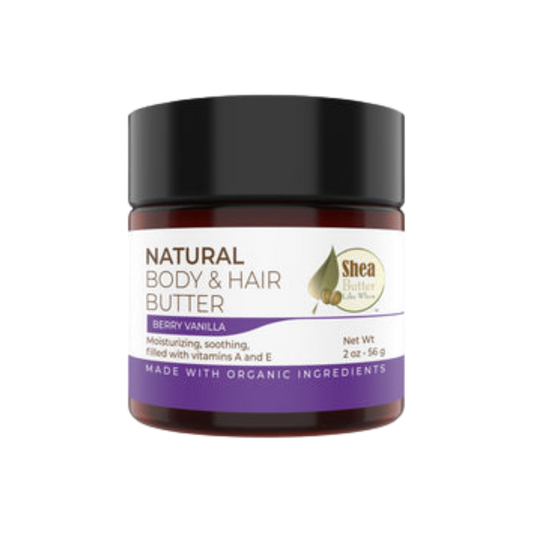 Berry Vanilla Natural Body & Hair Butter