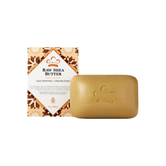 Nubian Heritage Bar Soap Raw Shea Butter with Soy Milk, Frankincense & Myrrh -- 5 oz