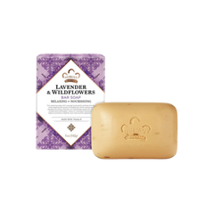 Nubian Heritage Bar Soap Shea Butter with Lavender & Wildflowers -- 5 oz