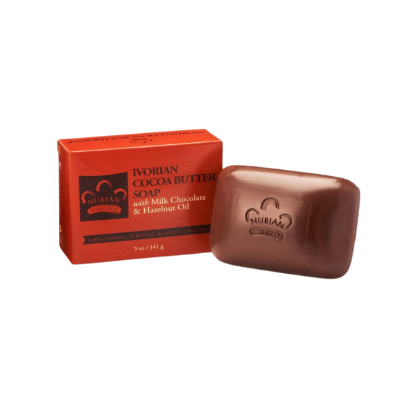 Nubian Heritage Bar Soap Ivorian Cocoa Butter -- 5 oz