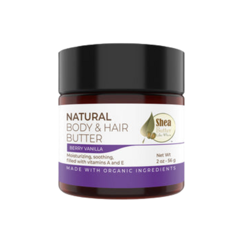 Berry Vanilla Natural Body & Hair Butter