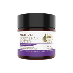 Berry Vanilla Natural Body & Hair Butter