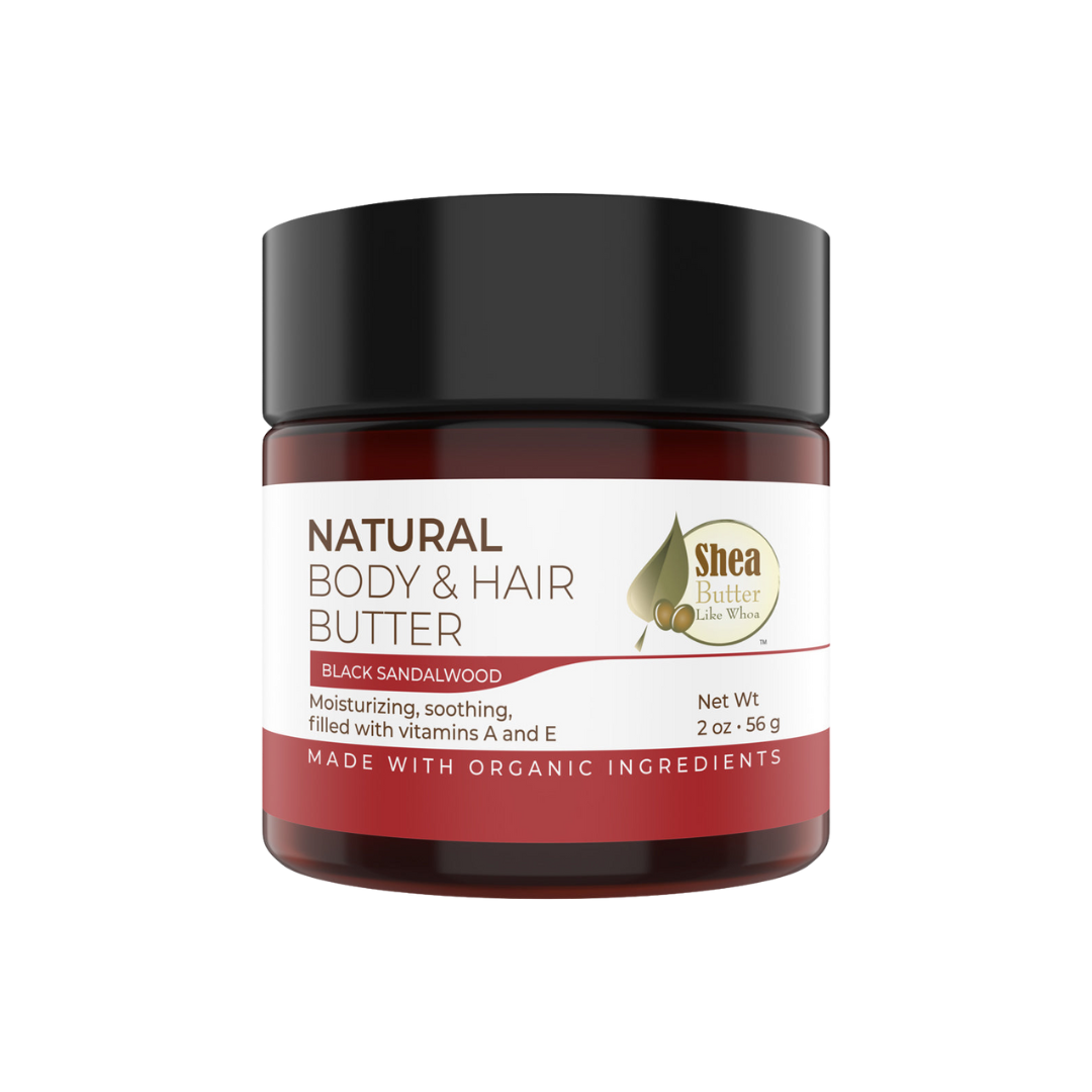 Black Sandalwood Natural Body & Hair Butter