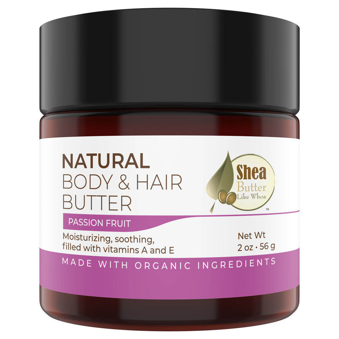 Passion Fruit Natural Body Hair Butter