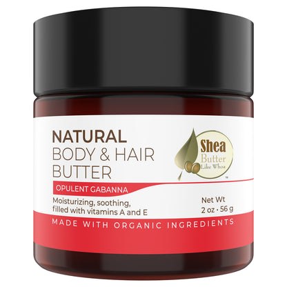 Opulent & Gabanna Natural Body Hair Butter