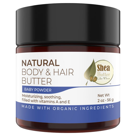 Baby Powder Natural Body & Hair Butter - Shea Butter Like Whoa