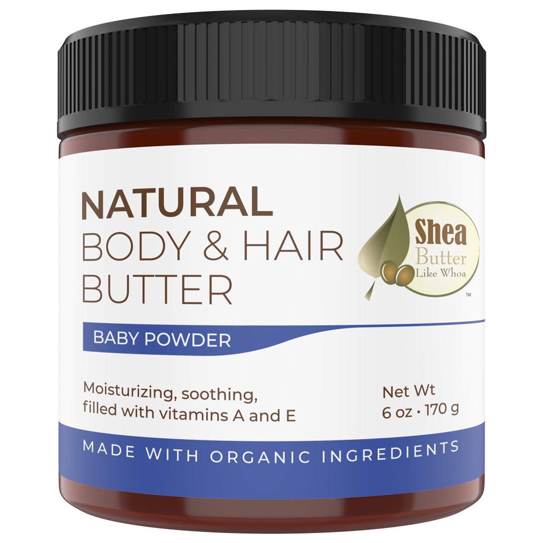 Baby Powder Natural Body & Hair Butter - Shea Butter Like Whoa