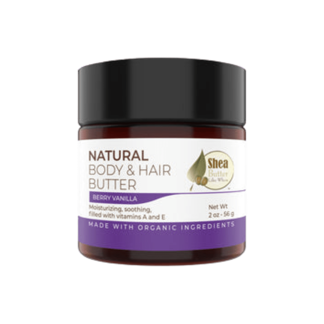 Berry Vanilla Natural Body & Hair Butter - Shea Butter Like Whoa