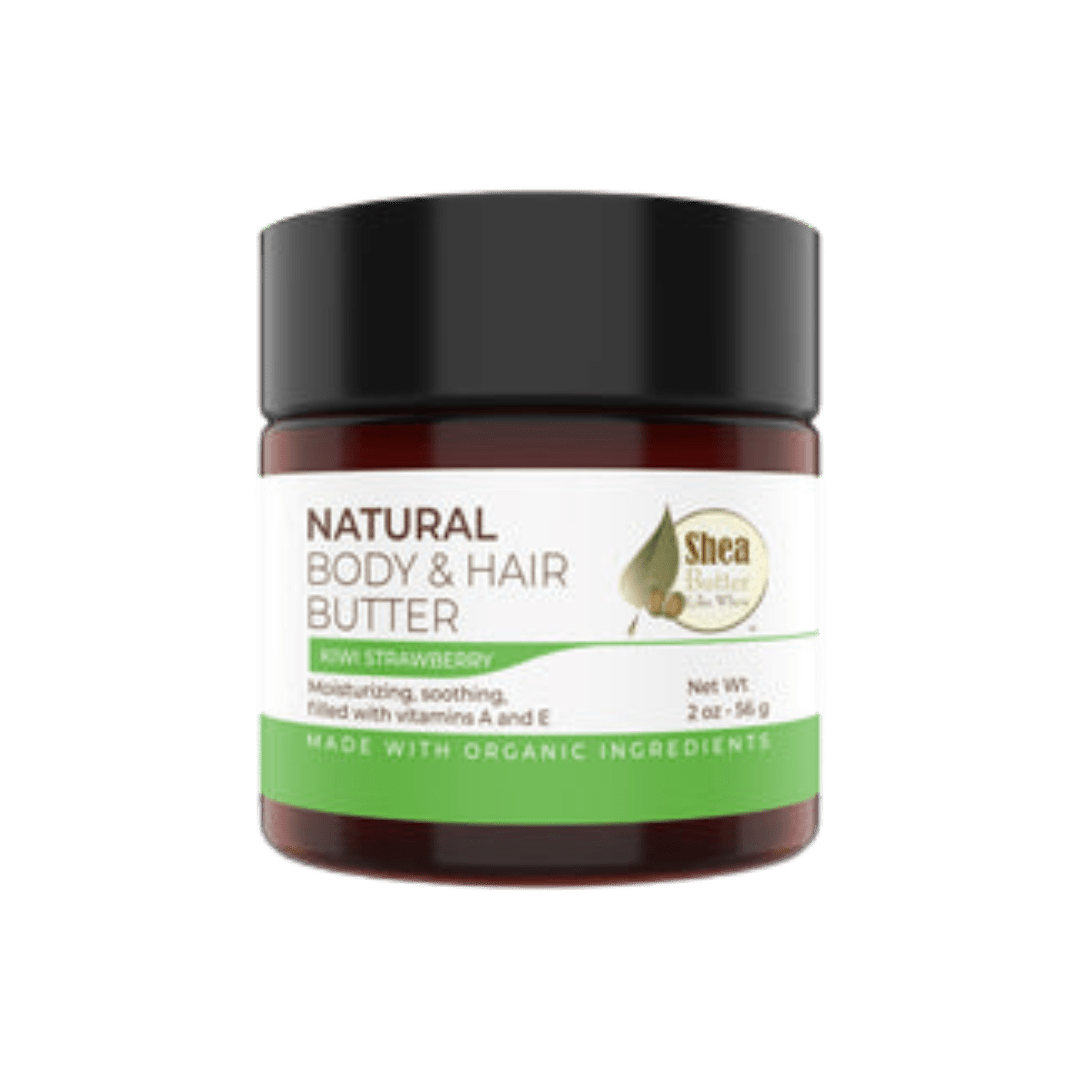 Kiwi Strawberry Natural Body & Hair Butter - Shea Butter Like Whoa