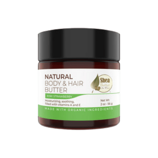 Kiwi Strawberry Natural Body & Hair Butter - Shea Butter Like Whoa