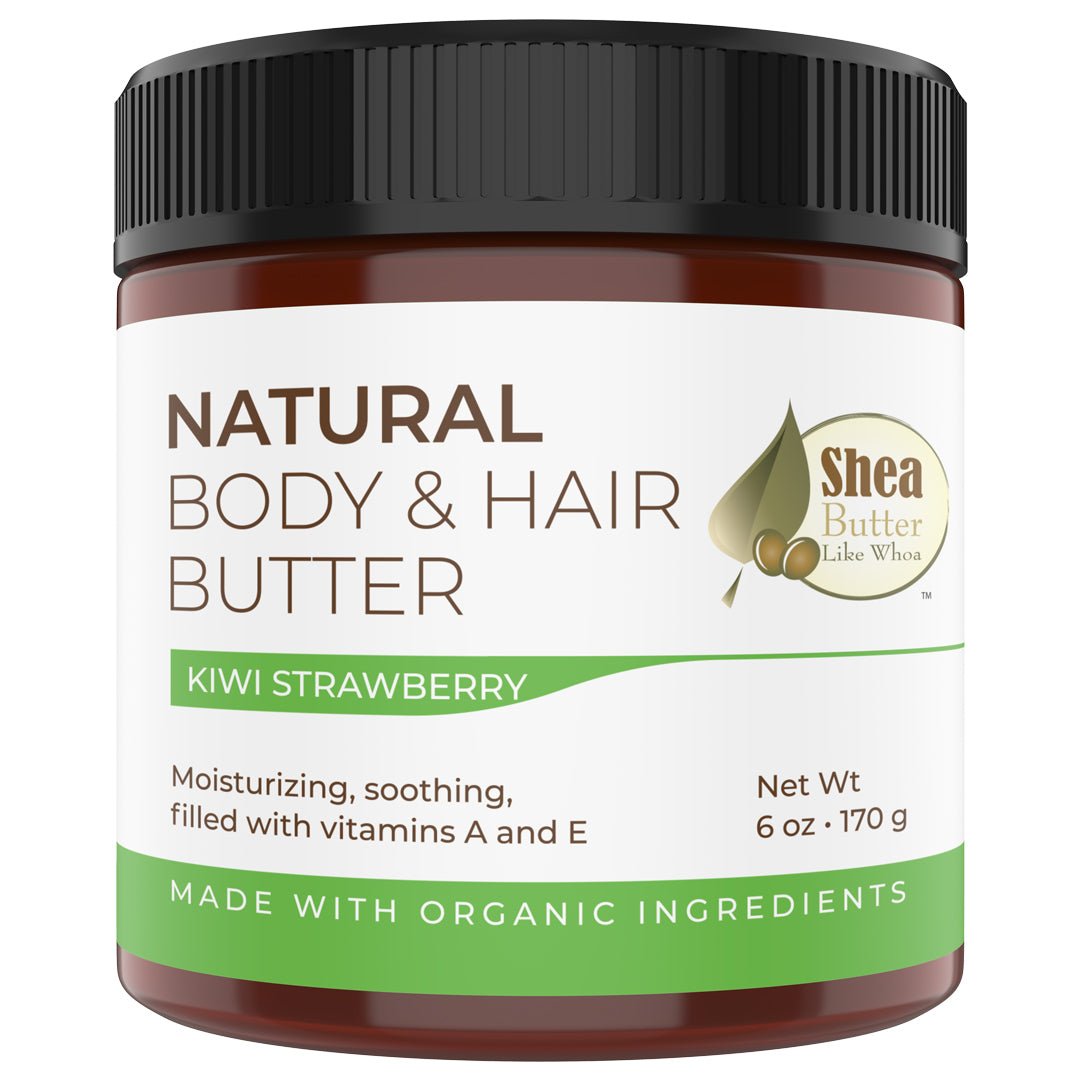 Kiwi Strawberry Natural Body & Hair Butter - Shea Butter Like Whoa