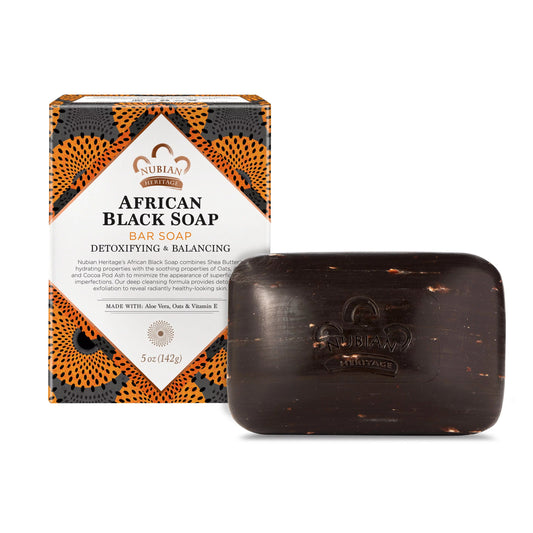 Nubian Heritage Bar Soap African Black - 5 oz - Shea Butter Like Whoa