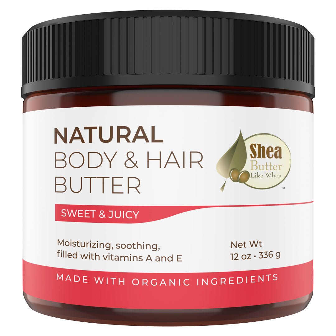 Sweet & Juicy Natural Body Hair Butter - Shea Butter Like Whoa