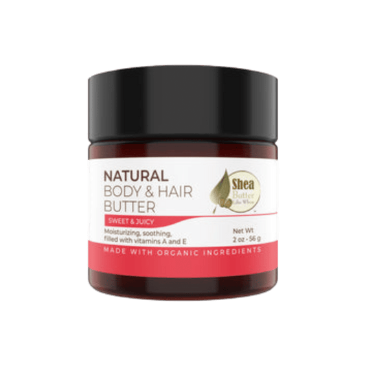 Sweet & Juicy Natural Body Hair Butter - Shea Butter Like Whoa